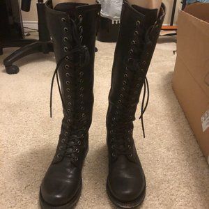 Frye Veronica Combat Tall in Good Condition 7.5